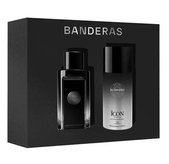 Kit Coffret Antonio Banderas The Icon Masculino Eau de Parfum